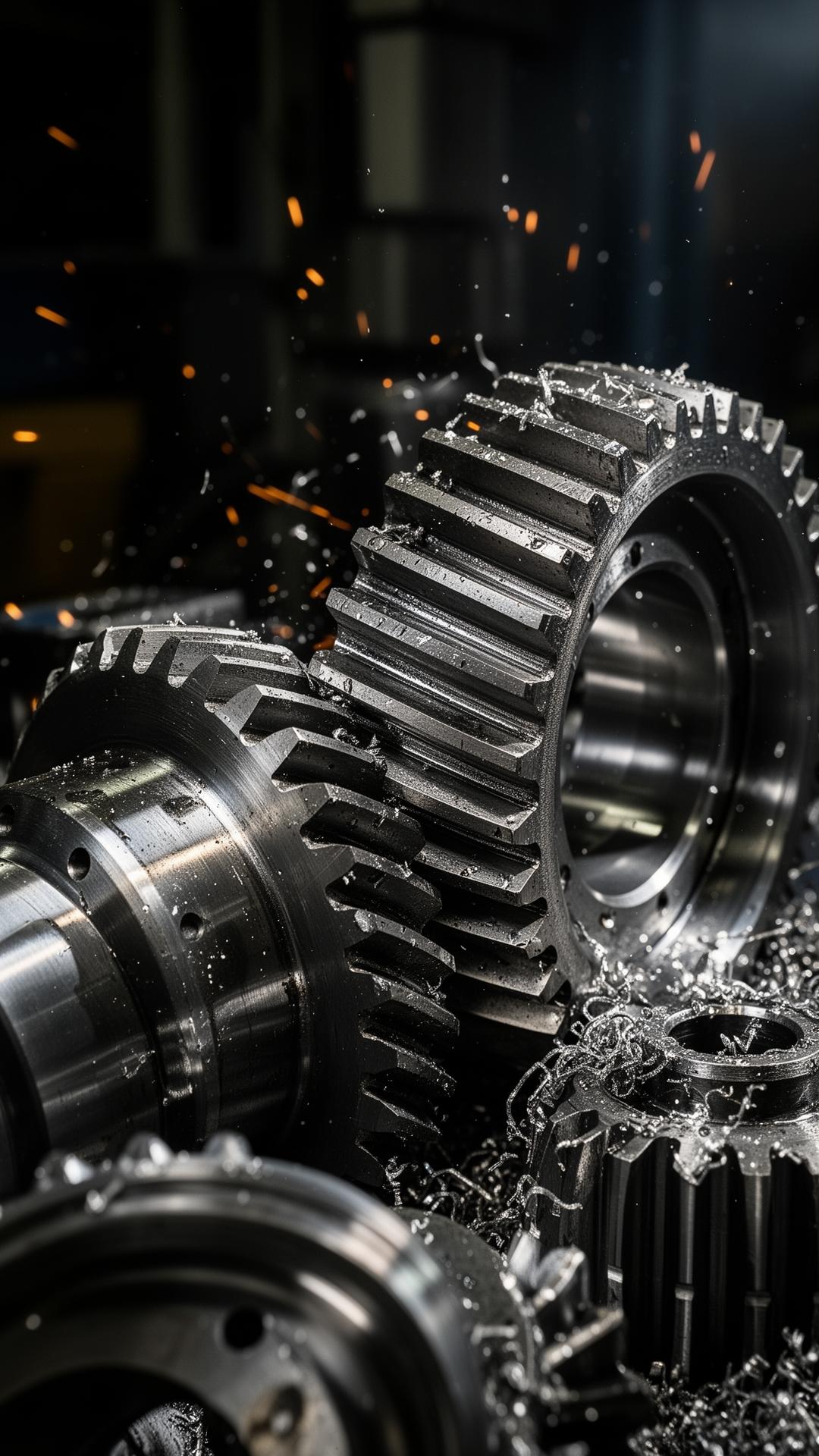 Peças industriais usinadas AGS